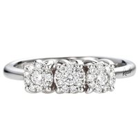 Anello Recarlo Donna Nodo D'Amore in Oro Diamante 0.15 Ct R04TY252/015 - R04TY252/015-14